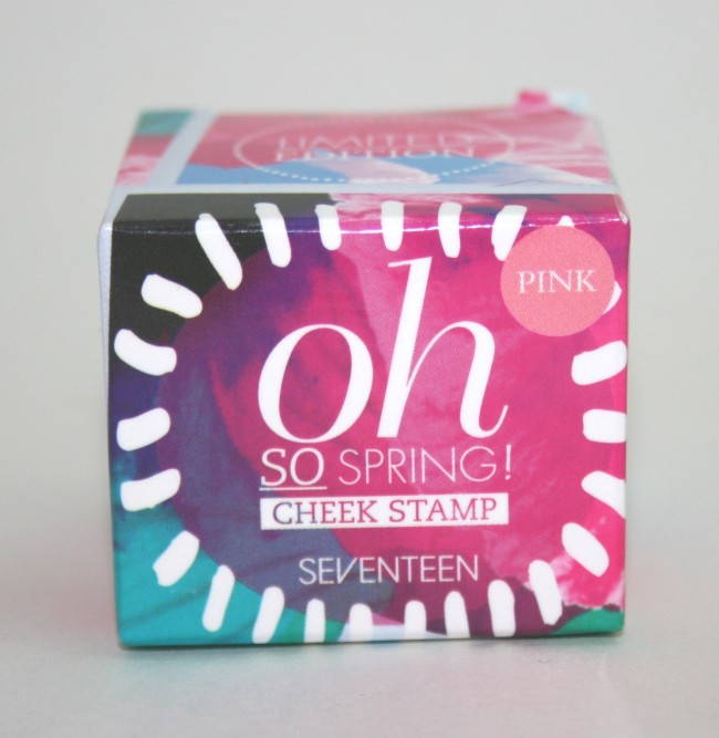 Seventeen Oh So Spring Cheek Stamp box