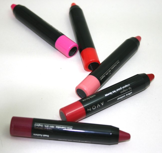 New Avon Ultra Colour Lip Crayons