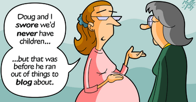 Funny Pregnant Blogging