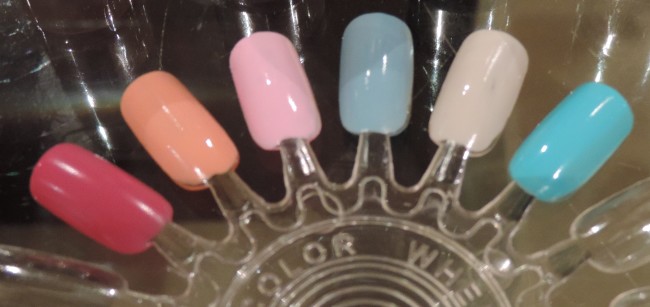 Nails Inc SS14 Swatches