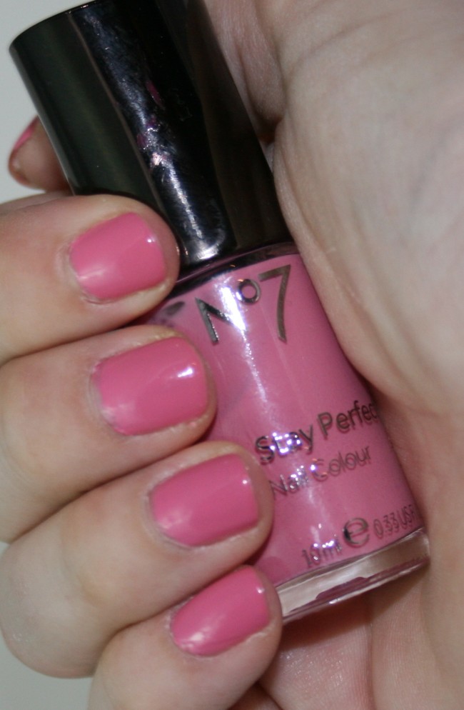 NOTD: Boots No7 Pink Blossom - Beauty Geek