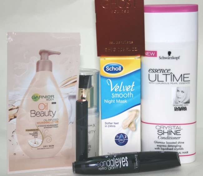 Glossybox May 2014 contents