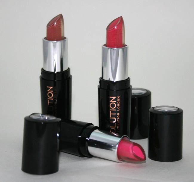Makeup Revolution Amazing Care Lipsticks review