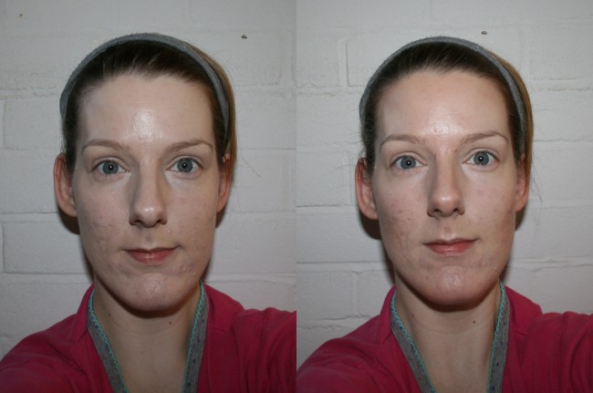 Clinique Chubby Stick Sculpting Contour and Sculpting Highlight Before and After