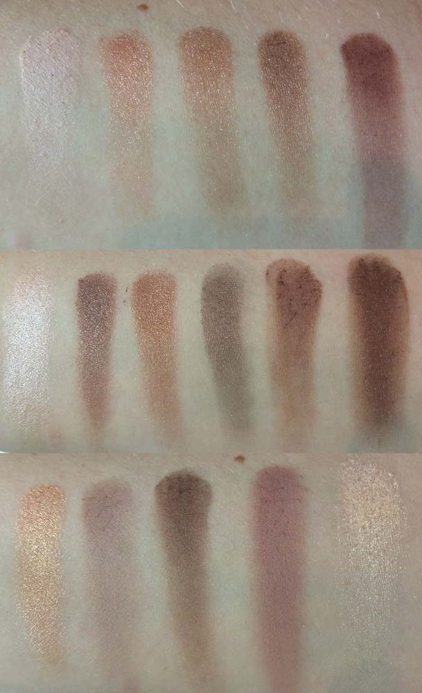 Makeup Revolution Naked Chocolate Swatches