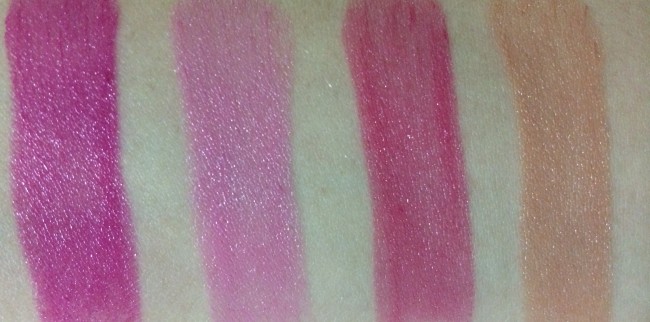 Avon Ultra Colour Indulgence Lipsticks Swatches