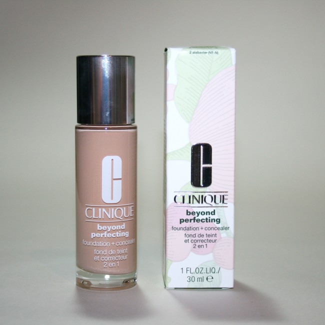 Clinique Beyond Perfecting Foundation and Concealer new pale shades