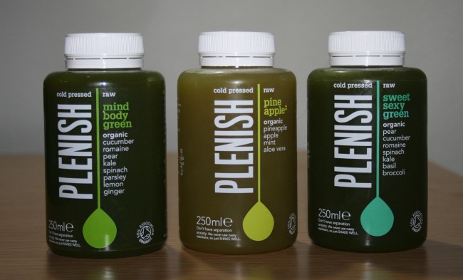 Plenish Cold Pressed Juices Green Review