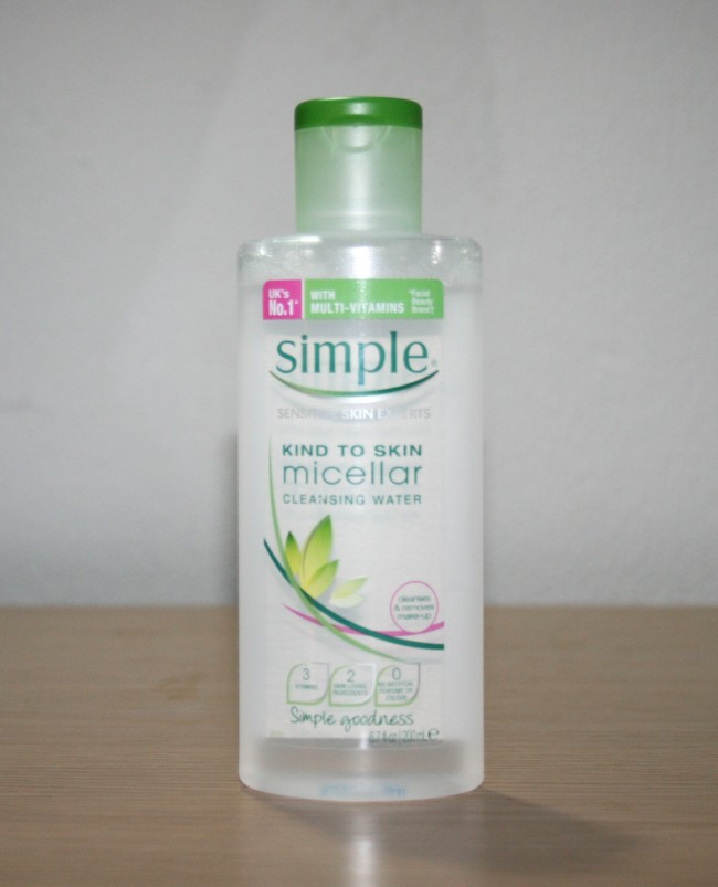 Simple Kind to Skin Micellar Cleansing Water Review