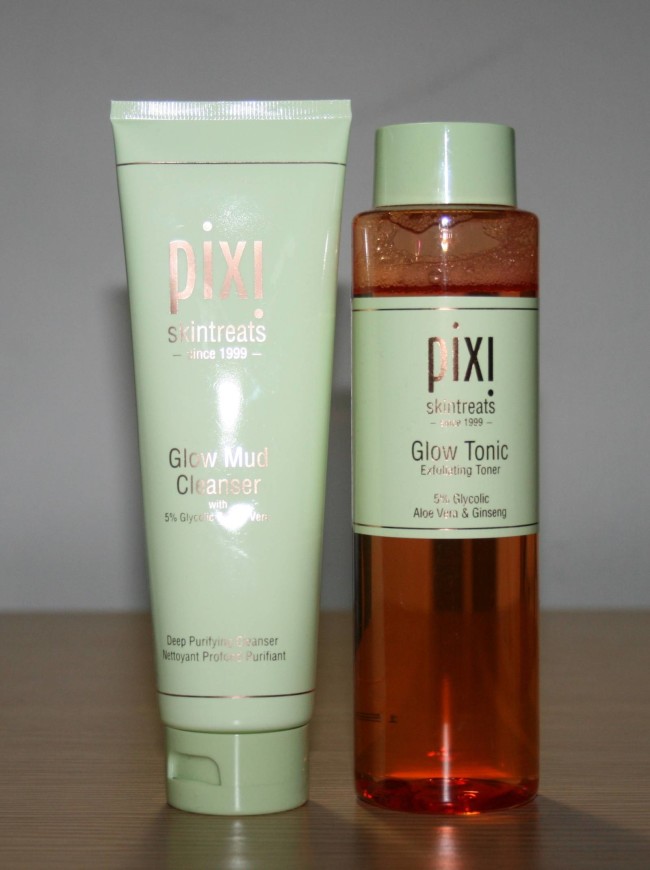 Pixi Skincare Glow Mud Cleanser and Glow Tonic