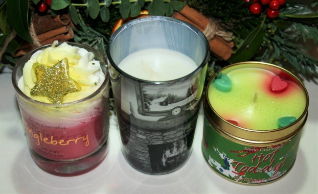 Chirstmas Candles 2015 Air Wick Bomb Cosmetics