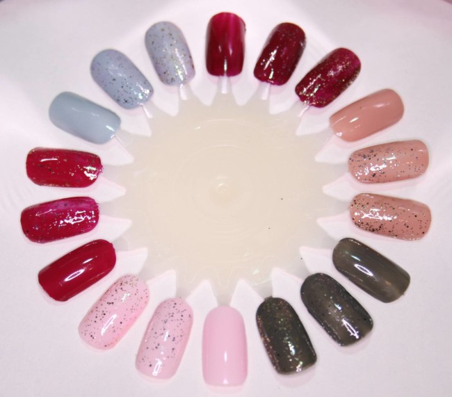 Nails Inc Snow Globes Swatches 2015