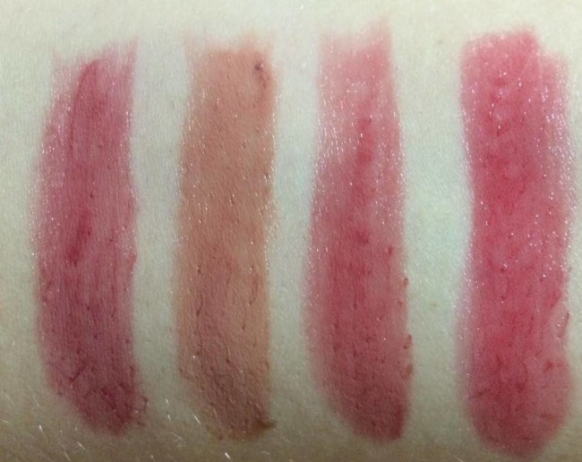 tarte Amazonian Clay Lip Butter Collection Swatches