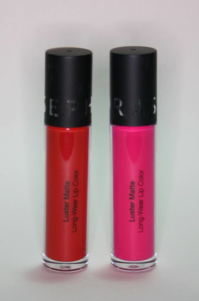 Sephora Luster Matte Long-Wearing Lip Colour Duo