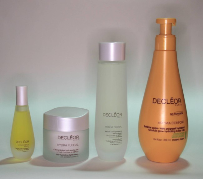QVC TSV Decleor 4 Piece Moisture Infusion Collection