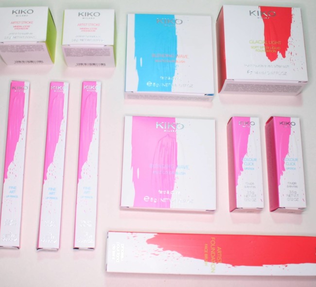 Kiko The Artist Collection Packaging
