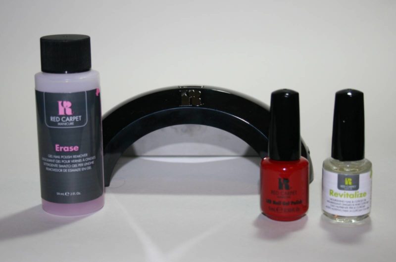 Red Carpet Manicure Starter Kit with Pro Light  Contents