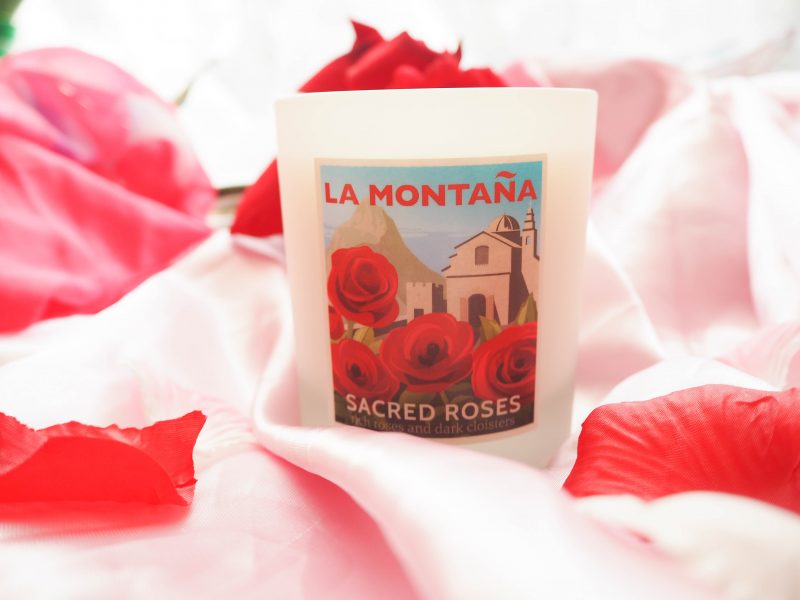 Valentine's Day Roses, La Montana Candle Sacred Roses