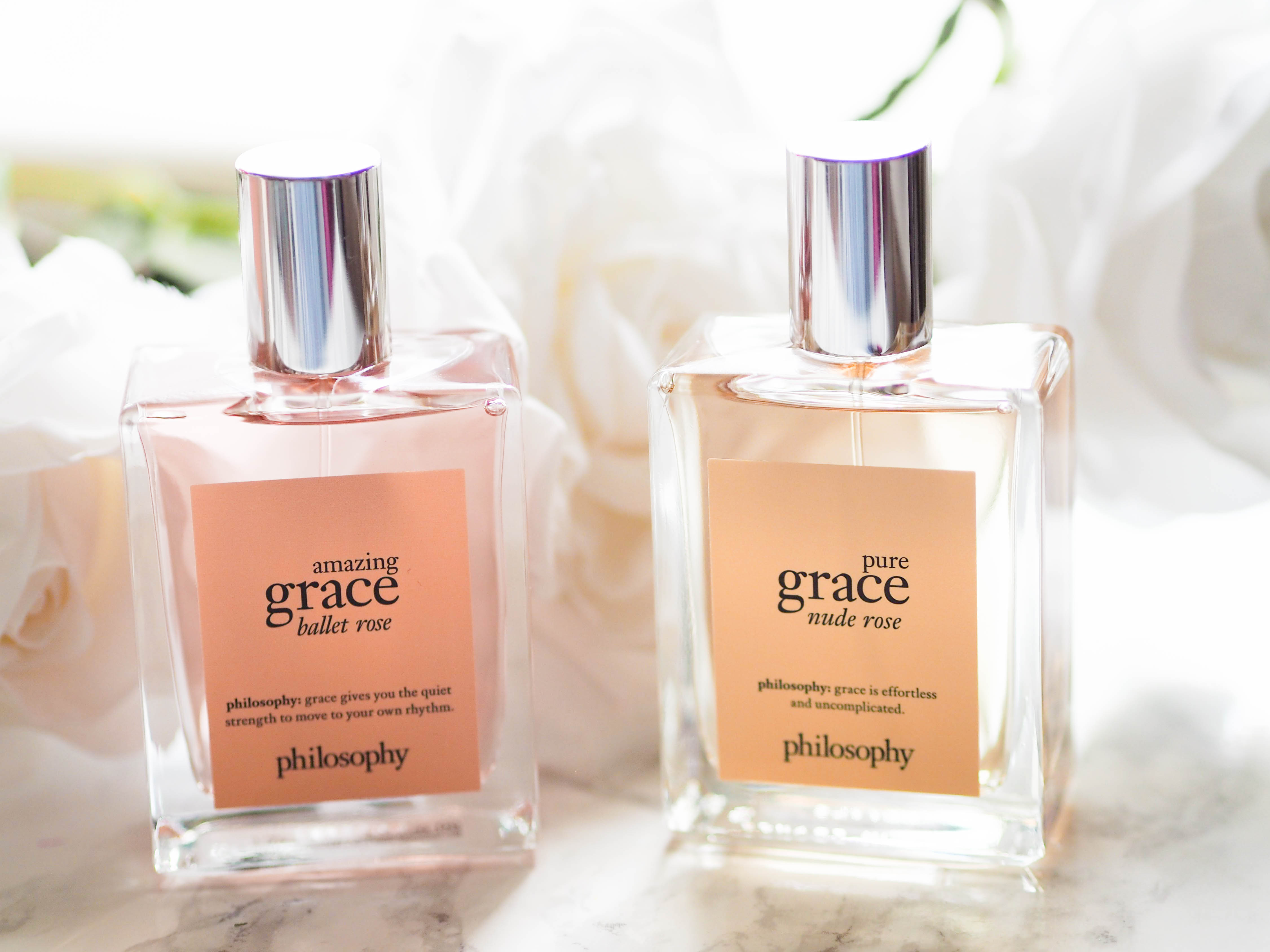 Philosophy Pure Grace Nude Rose and Amazing Grace Ballet Rose - Beauty Geek  UK