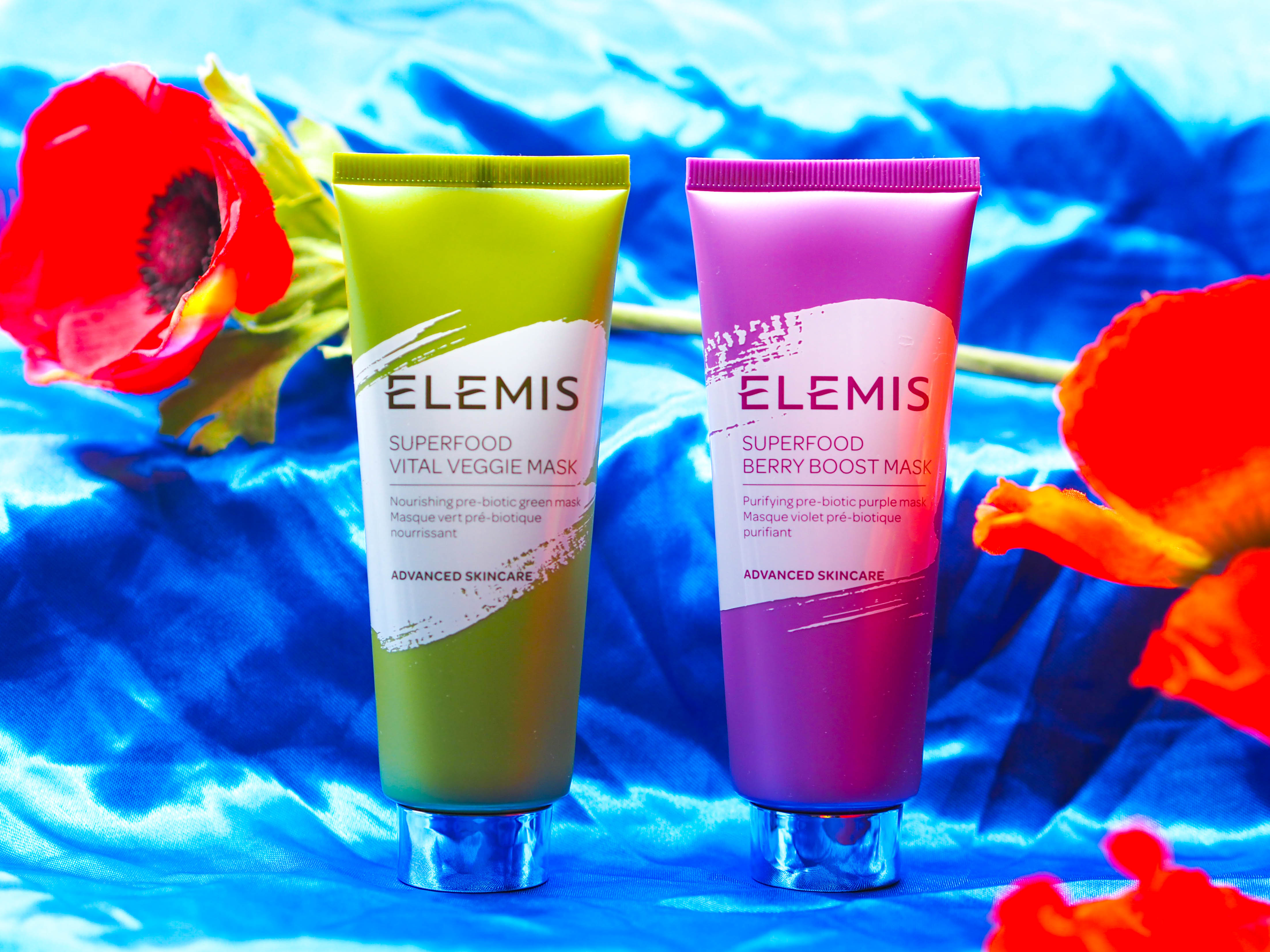 Elemis Superfood Berry Boost and Vital Veggie Mask Reviews