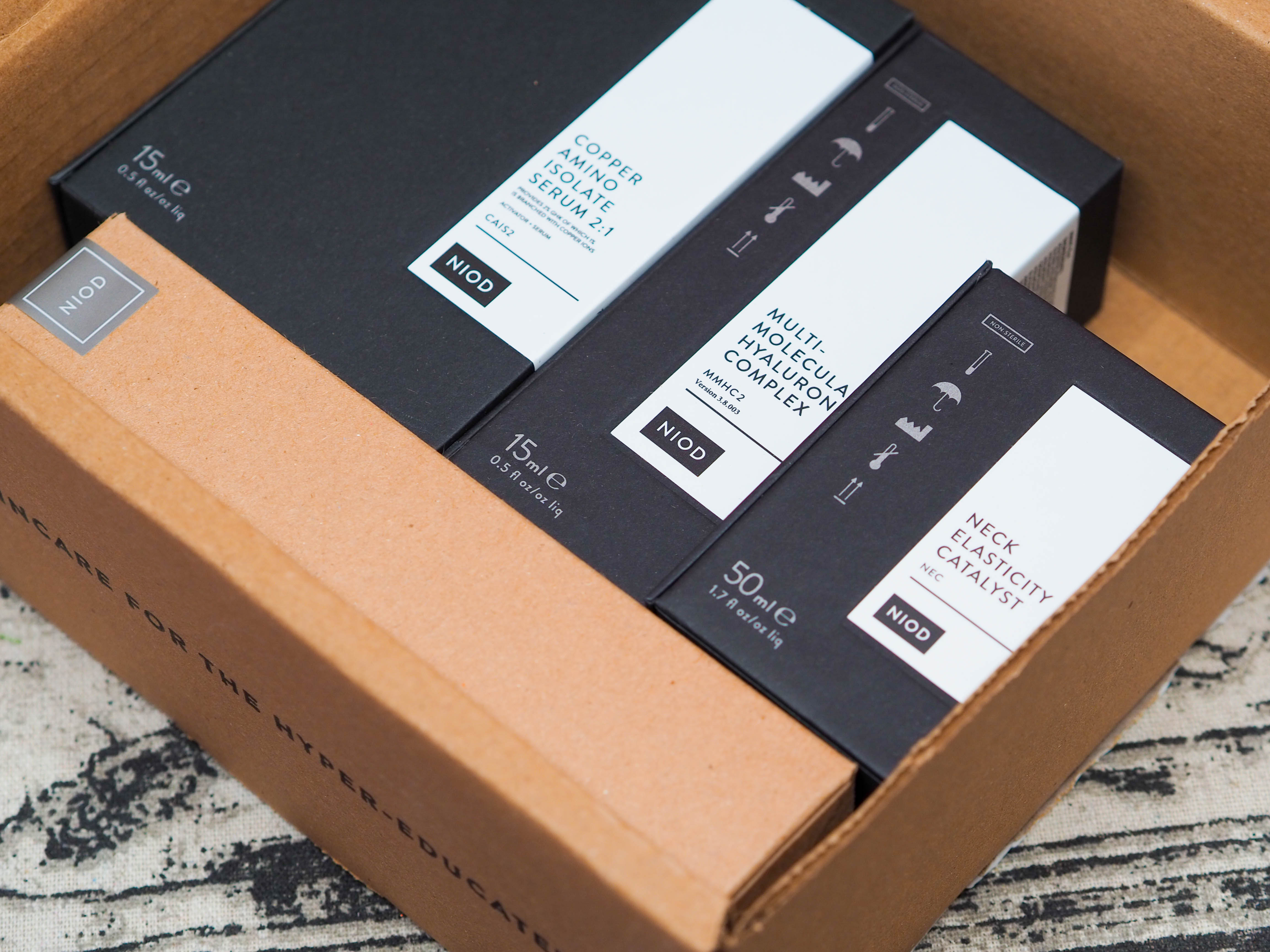 NIOD 4 Piece Concentrated Skincare Collection