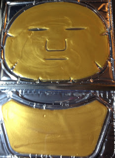Jamela Gold Collagen Face Mask and Neck Mask