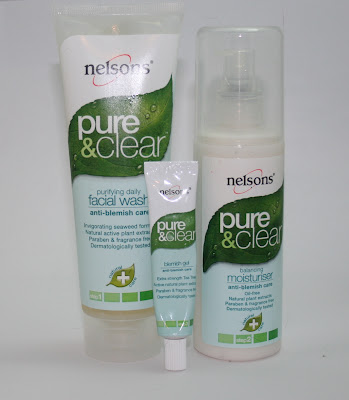 Nelsons Pure & Clear Anti-Blemish Range