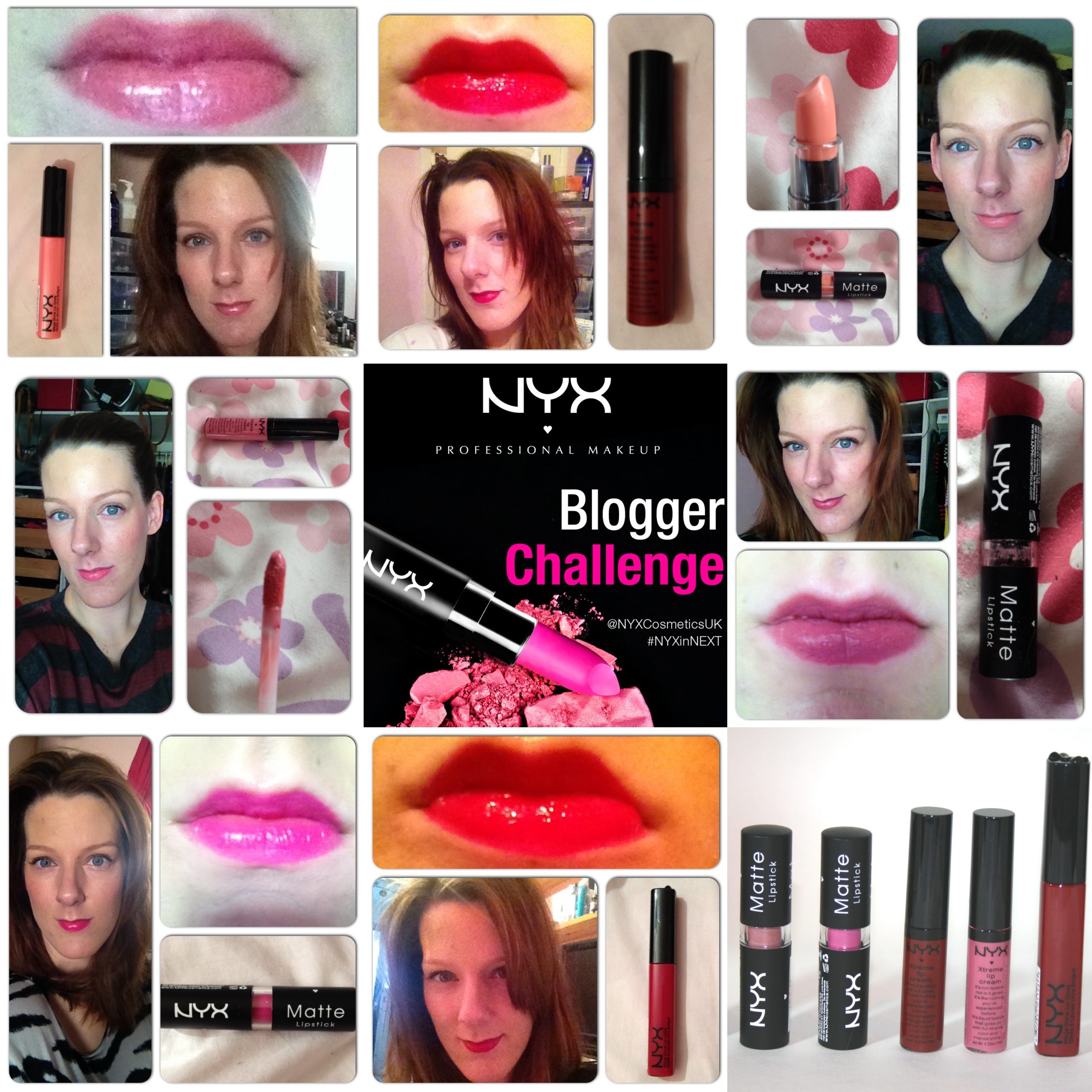 NYX in Next Lip of the Day Blogger Challenge Summary