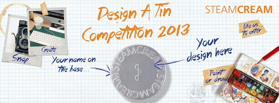 Steamcream Design a Tin Contest
