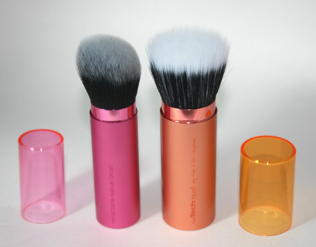 Real Techniques Retractable Kabuki Brush and Bronzer Brush - Beauty Geek UK