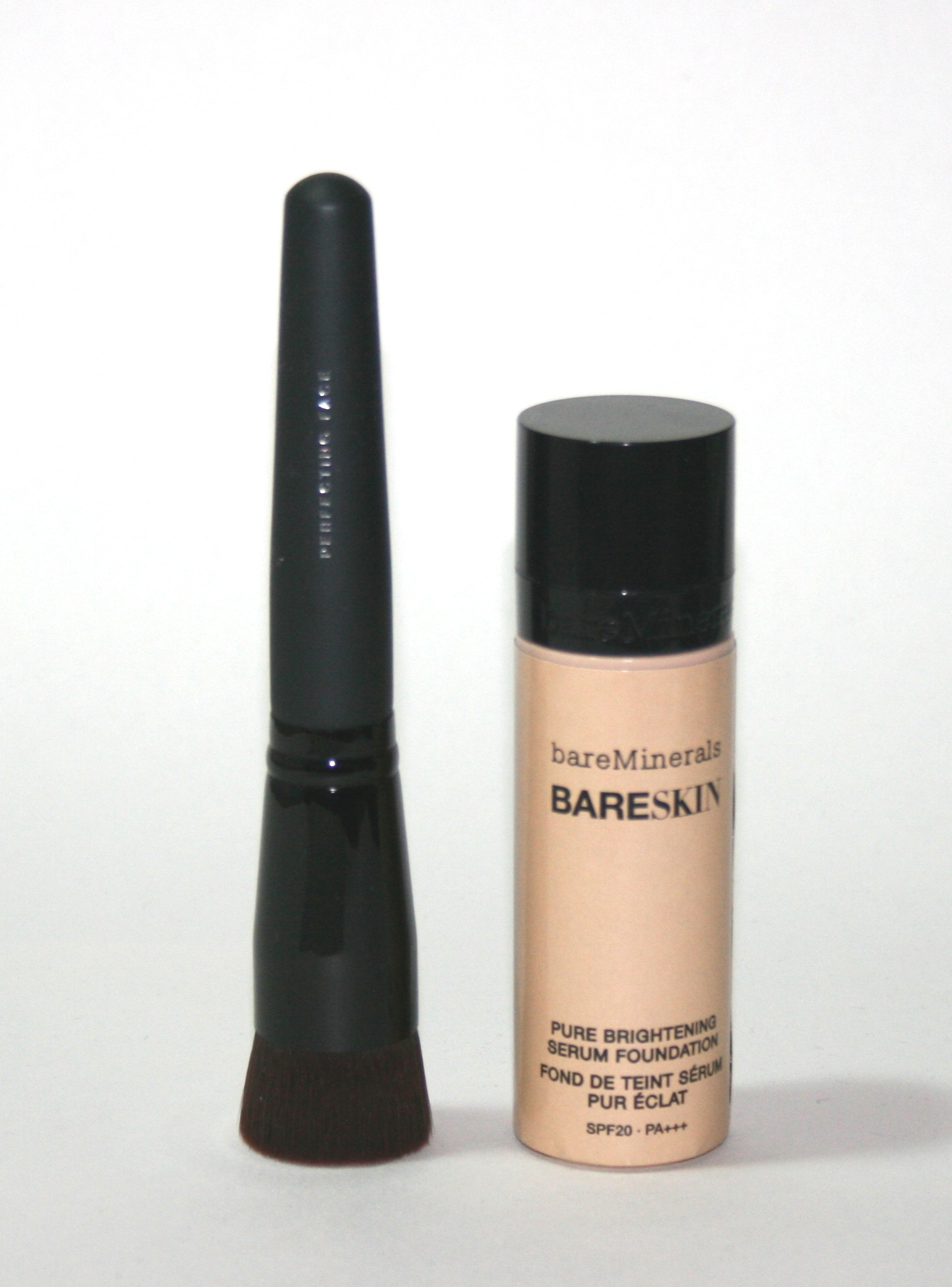 BareMinerals BareSkin Foundation and Perfecting Face Brush