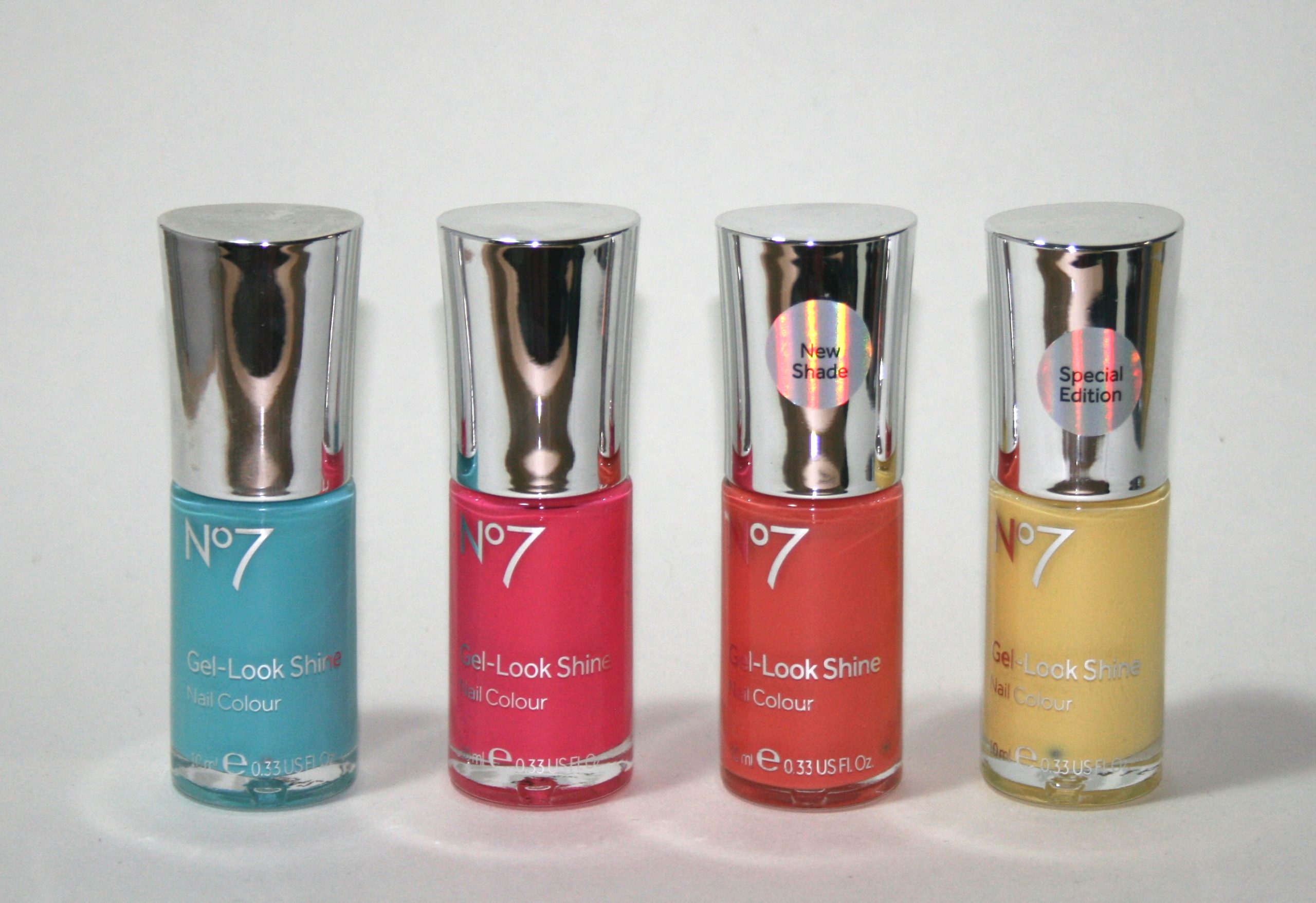 Boots No7 Gel-Look Shine Summer Colours