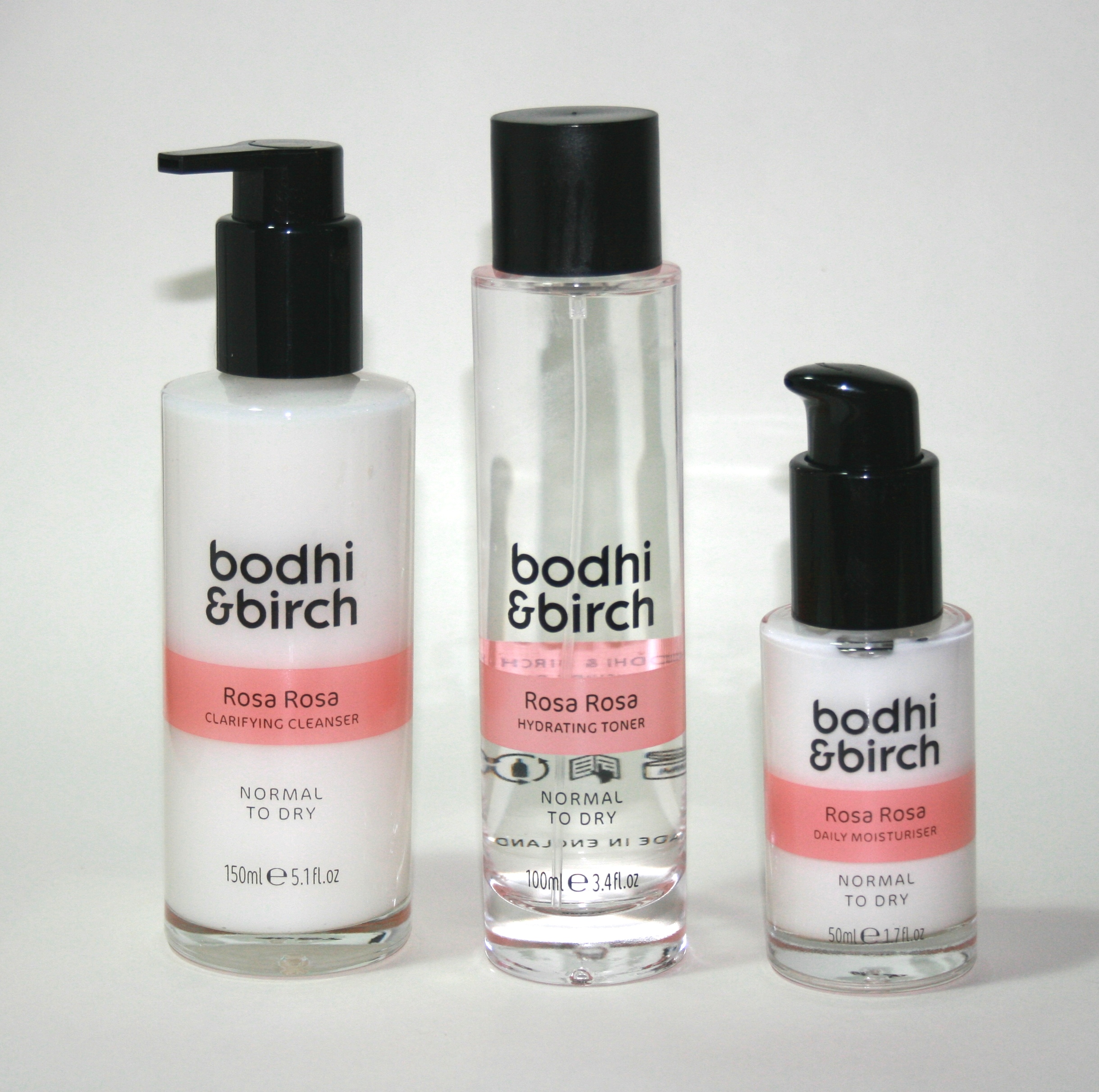 Bodhi & Birch Rosa Rosa Skincare Collection