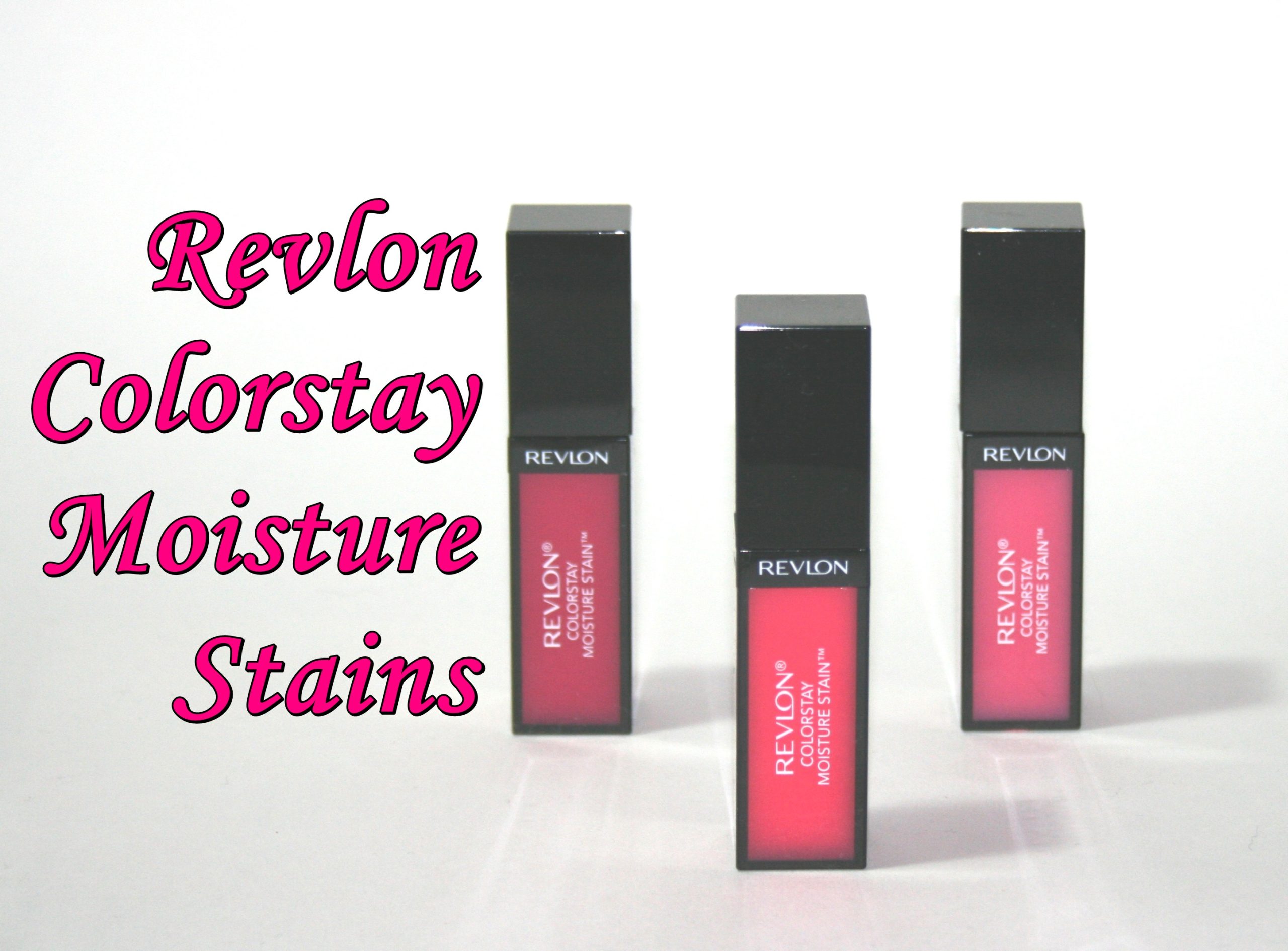 Revlon Colorstay Moisture Stains in LA Exclusive, Rio Rush and India Intrigue