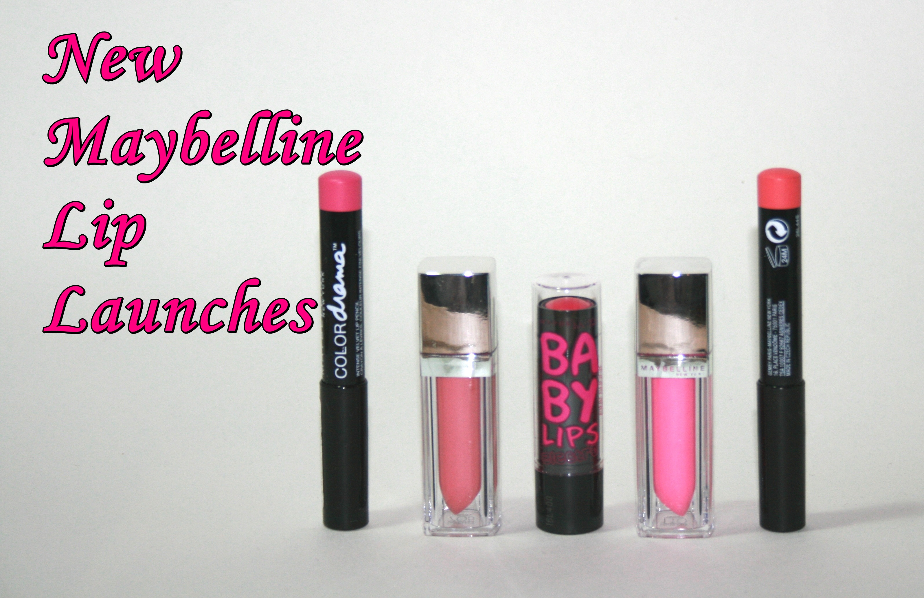 New Maybelline Lip Launches