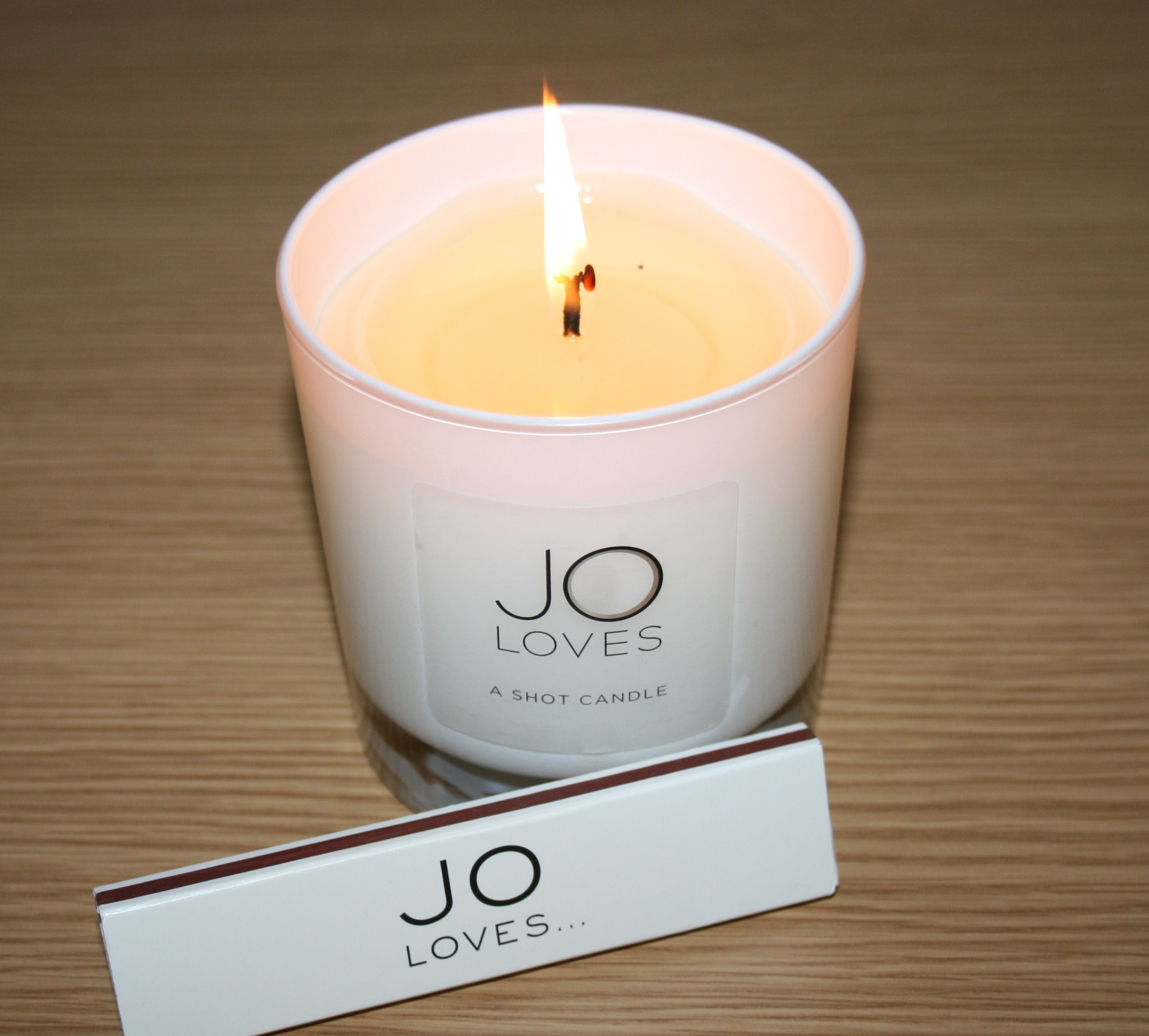 Jo Loves Shot Candle: Salted Caramel and Fig Trees