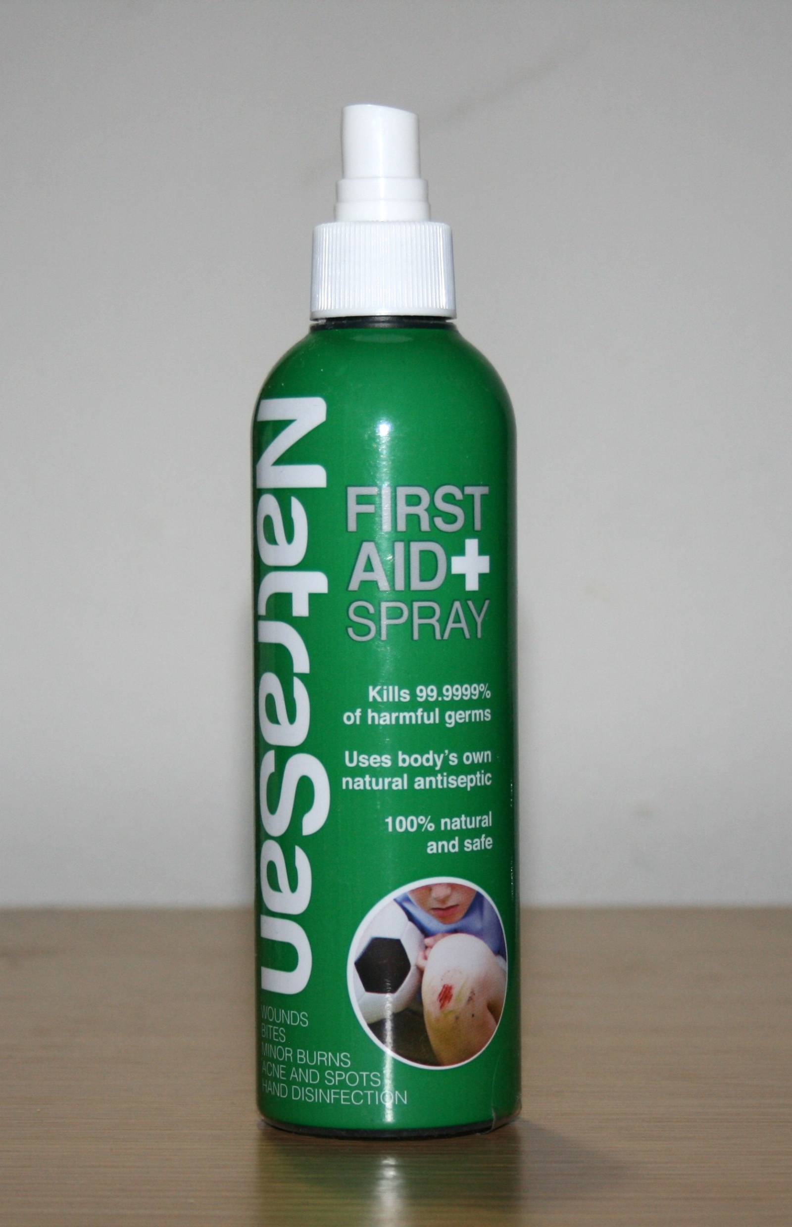 A Store Cupboard Essential: NatraSan First Aid Spray