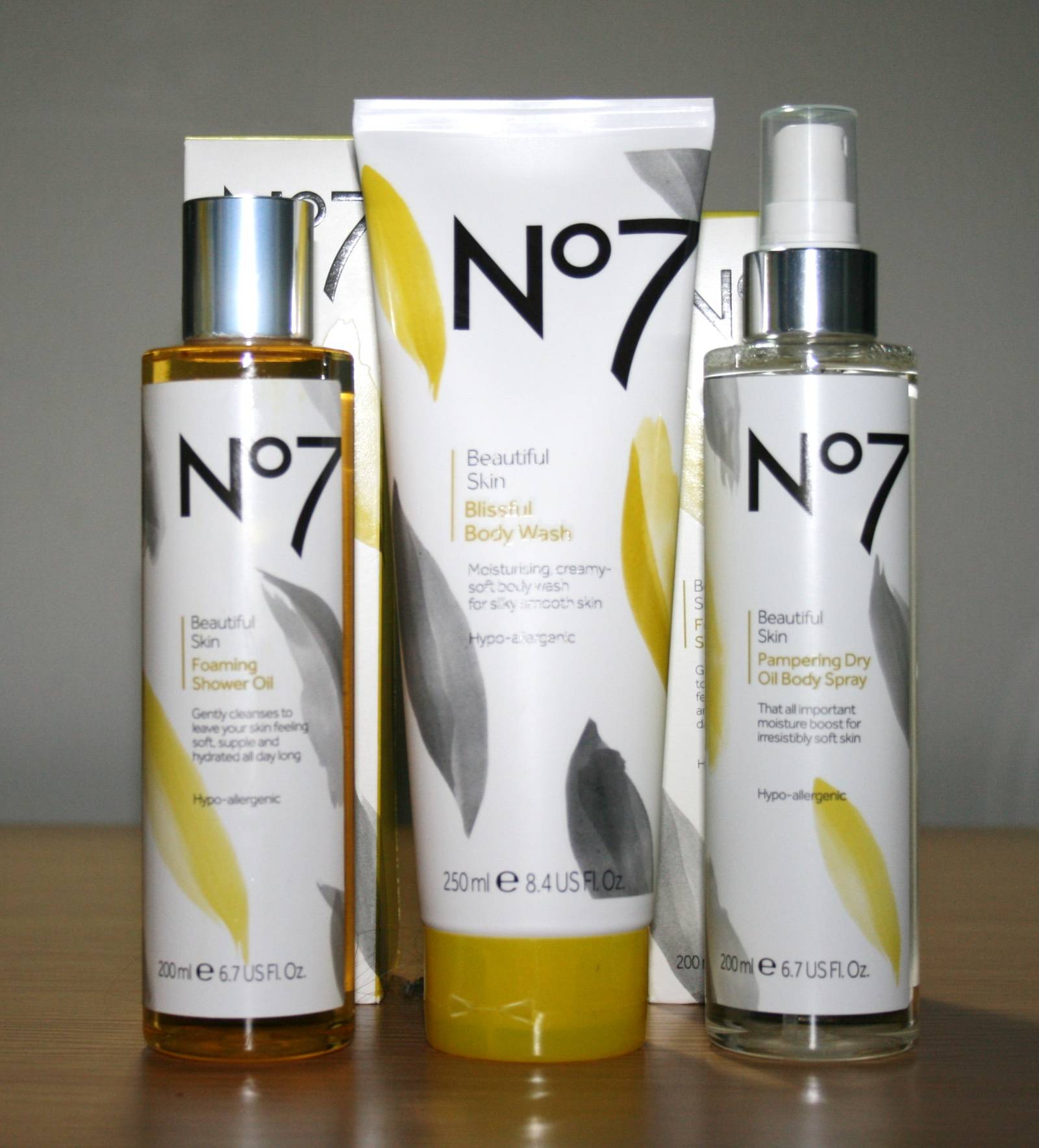 Boots No7 Beautiful Skin Indulgent Bathing Range