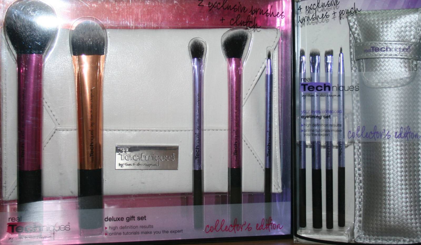 Real Techniques Collector’s Edition Sets: Eyelining Set and Deluxe Gift Set