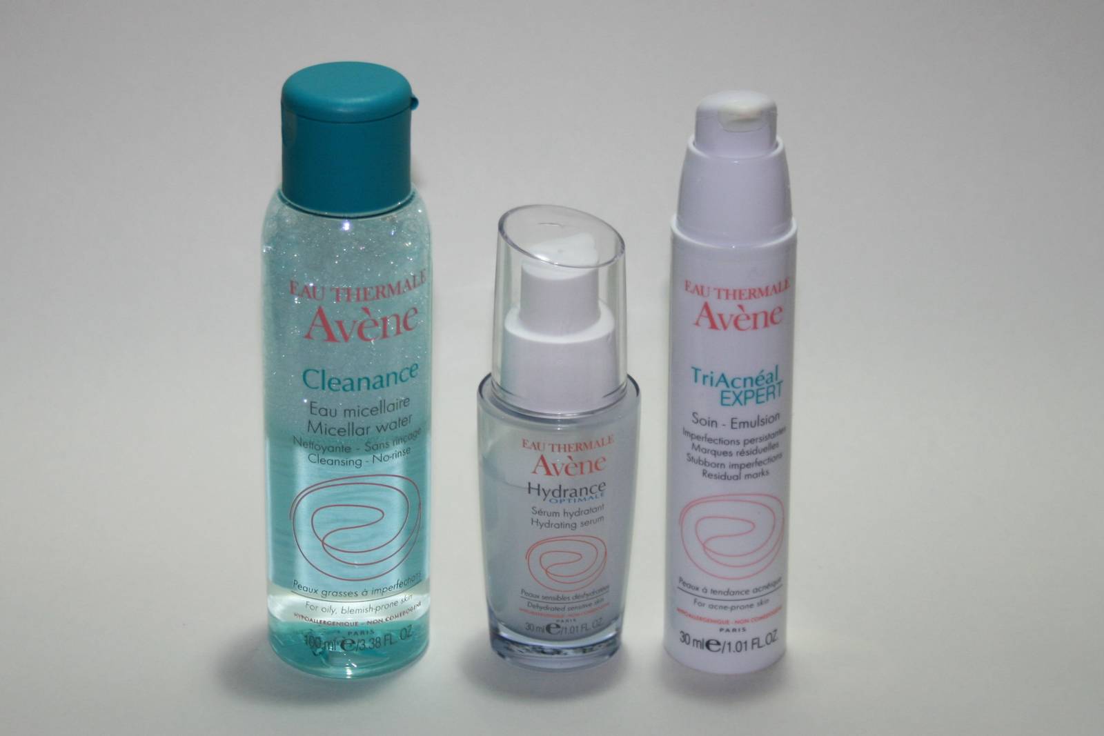 Avene Products for Tricky/Spot-Prone Skin