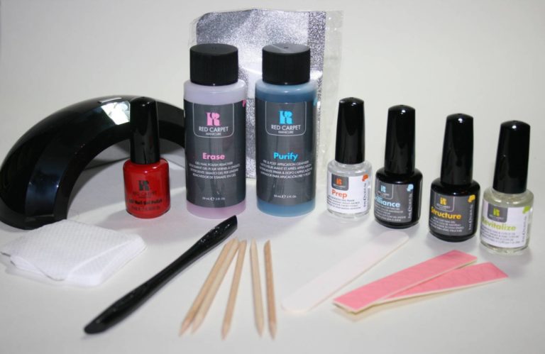 Red Carpet Manicure Starter Kit with Pro Light