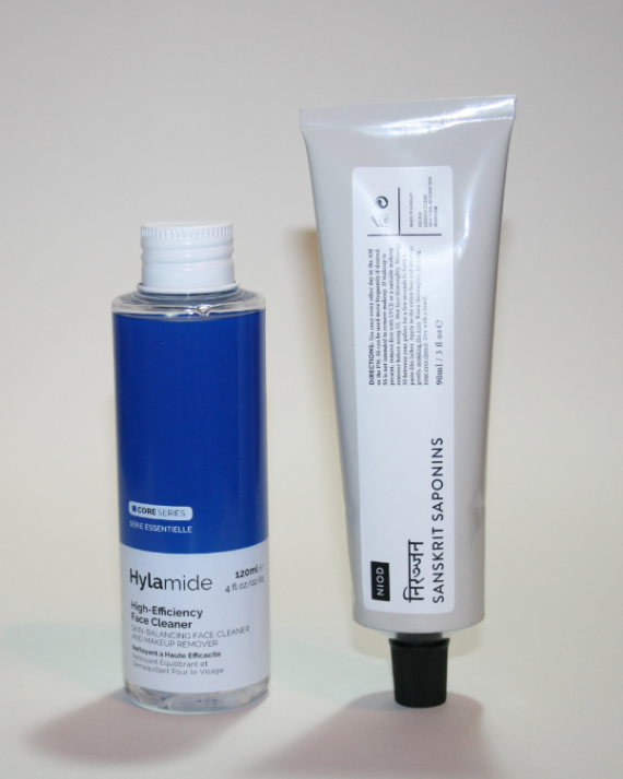 Double Cleansing with NIOD and Hylamide