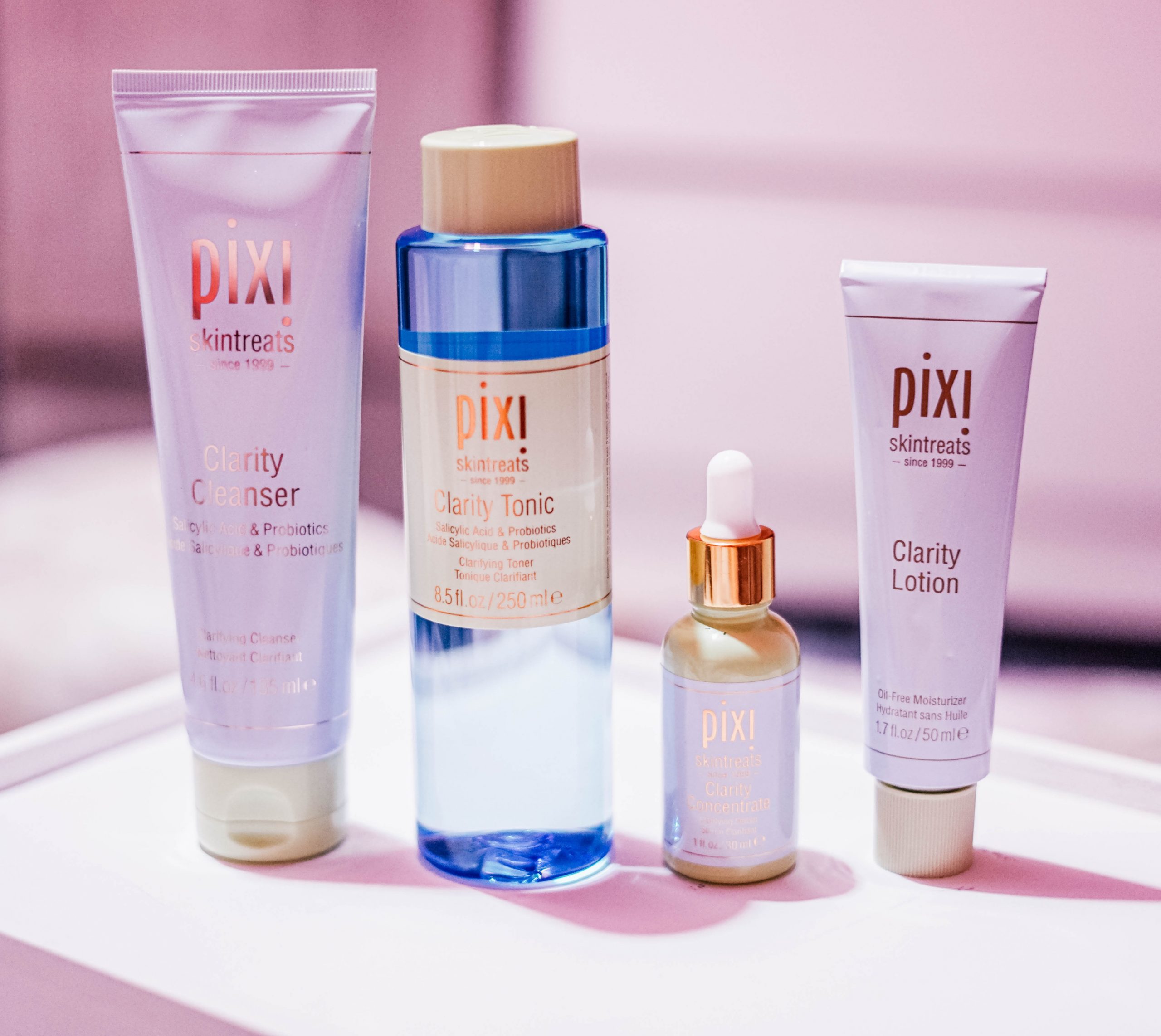 Pixi Clarity Skincare Range